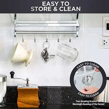 YGDZ Kitchen Funnels Set for Effortless Pouring