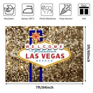 Avezano Las Vegas Party Backdrop for Stunning Photos