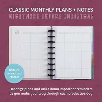 Disney Undated Happy Planner Journal, Perfect for All