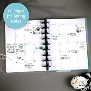 Disney Undated Happy Planner Journal, Perfect for All