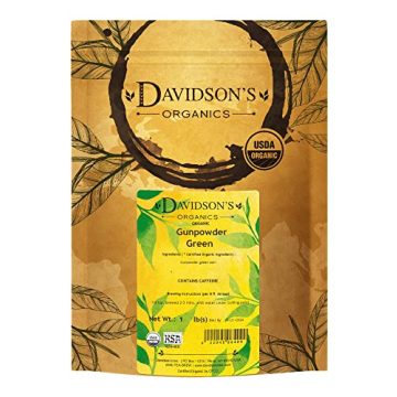 Davidson's Gunpowder Green Loose Leaf Tea – Organic Quality