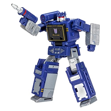 Mini Soundwave Transformers Legacy Core Action Figure - Nostalgic 3.5-inch Collectible