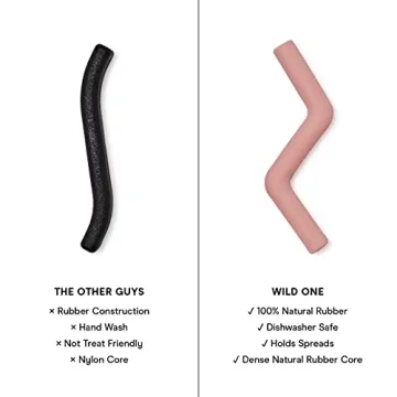 Durable Wild One Bolt Bite Dog Toy for Chewers and Puppies