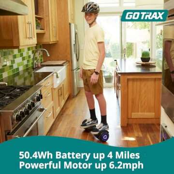 Gotrax Edge Hoverboard - Speed, Safety & Fun for All