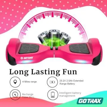 Gotrax Edge Hoverboard - Speed, Safety & Fun for All
