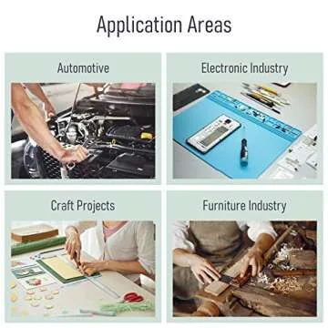 CANOPUS Double Sided Foam Tape for Craft and Card Making Projects, Heavy Duty Adhesive Mounting Tape 4016 (0.5in x 10yd)