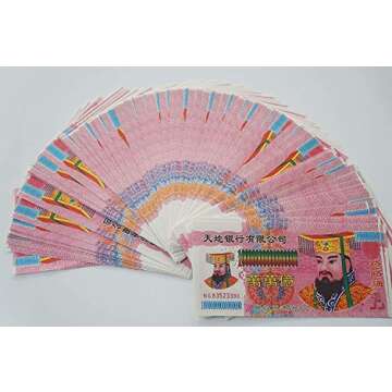 Ancestor Money - 400 Piece Chinese Joss Paper Money for Ancestors