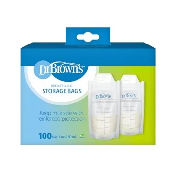 Durable Breast Milk Storage Bags for Freezing & Heating