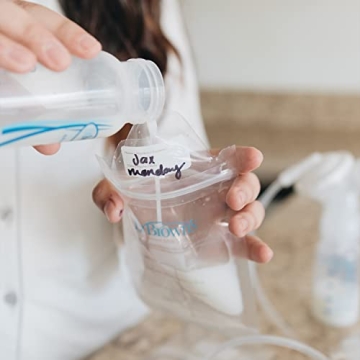 Durable Breast Milk Storage Bags for Freezing & Heating