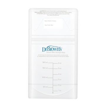 Durable Breast Milk Storage Bags for Freezing & Heating