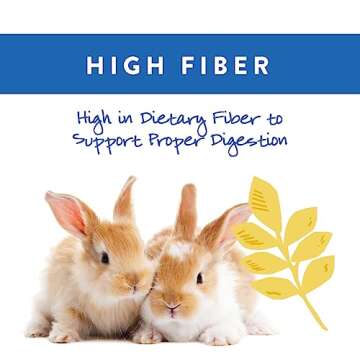 Small World Rabbit|Complete Feed for Rabbits| Fortified with Essential Minerals & Vitamins|10 lb