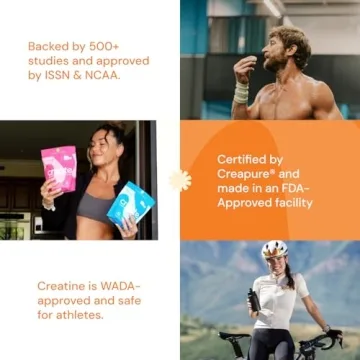 Create Creatine Monohydrate Gummies for Men & Women, Boost Focus, Strength, and Endurance, Anti-Melting Formula, Vegan, Gluten-Free, Non-GMO, 1.5g of Creatine per Gummy (Orange, 90 ct)