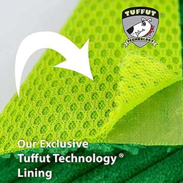 HuggleHounds Knotties Dog Toys For Small Dogs - Plush Dog Toy For all breeds - Squeaky Interactive Puppy Toys - Soft Yet Tough, Durable Stuffed Pet Chew Toy For All Breeds | Small Tiger Trout