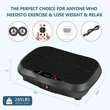YOKELE Vibration Plate - Home Fitness & Recovery Machine