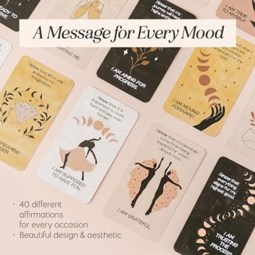 I Know Collection Affirmation Cards – Oracle Cards – Affirmation Cards for Women – Manifestation Cards, Oracle Deck – Vision Board Supplies – Tarot Cards – Affirmations Cards – Gifts for Women