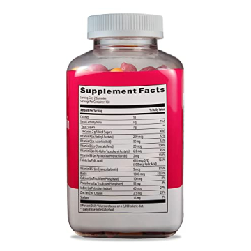 Amazon Basics Women's Multivitamin Gummies - Delicious & Nutritious