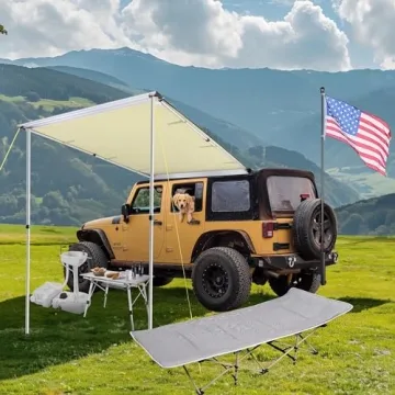Yescom 6.6x8.2 Vehicle Awning for Camping and Travel