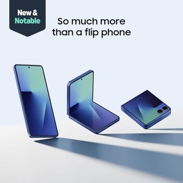 Samsung Galaxy Z Flip7 - 256GB Unlocked Smartphone with Long Battery Life