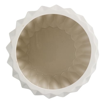 Bloomingville Stoneware Fluted Planter - Stylish Home Décor