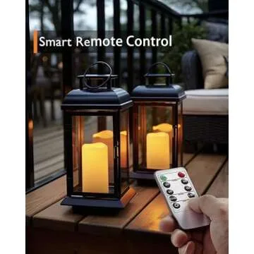 Flameless LED Candles - Waterproof, Remote Control & Timer