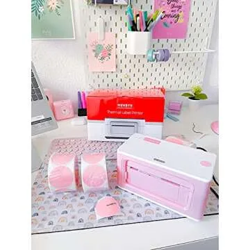 MUNBYN Shipping Label Printer RealWriter 941 - Thermal & Fast Printing for Small Businesses