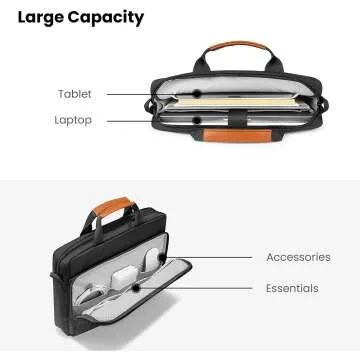 Tomtoc 15.6-Inch Multi-Functional Laptop Bag