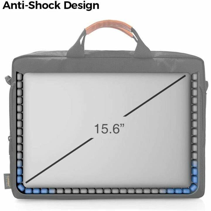 Tomtoc 15.6-Inch Multi-Functional Laptop Bag