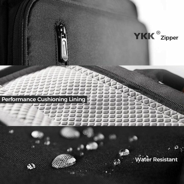 Tomtoc 15.6-Inch Multi-Functional Laptop Bag