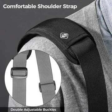 Tomtoc 15.6-Inch Multi-Functional Laptop Bag