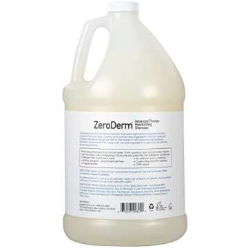 Ginger Lily Farms Botanicals ZeroDerm Advanced Therapy Moisturizing Shampoo for All Hair Types, 100%...