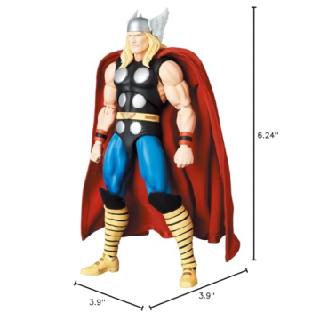MAFEX Thor Action Figure for Marvel Fans and Collectors