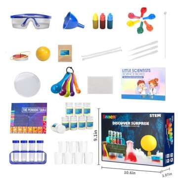 SNAEN 220+ Lab Experiments Science Kits for Kids, STEM Educational Learning Scientific Tools,Birthda...