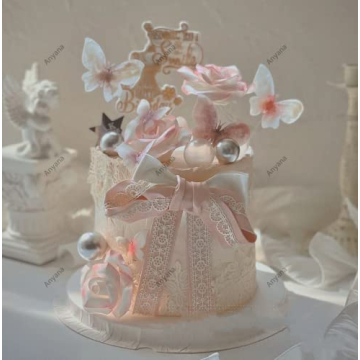 Anyana Vintage Patterns Silicone Mold for Cake Decoration