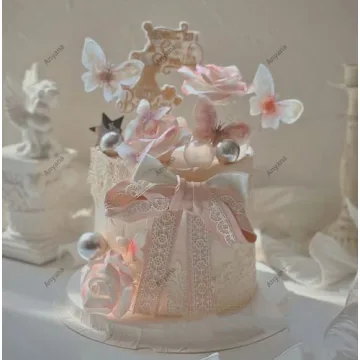 Anyana Vintage Patterns Silicone Mold for Cake Decoration