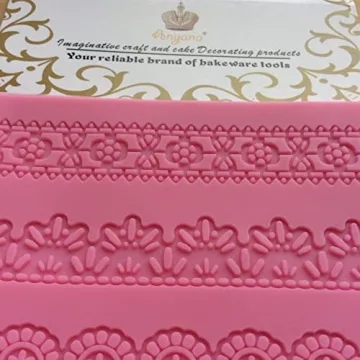 Anyana Vintage Patterns Silicone Mold for Cake Decoration