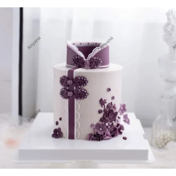 Anyana Vintage Patterns Silicone Mold for Cake Decoration