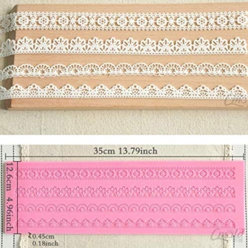 Anyana Vintage Patterns Silicone Mold for Cake Decoration