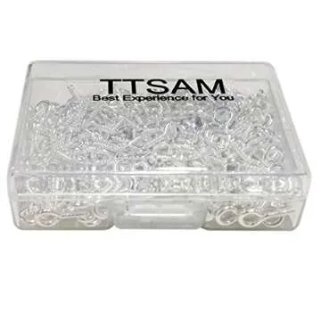 300PCS Mini Screw Eye Pins for Jewelry & Crafts