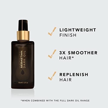Sebastian Dark Oil Hair Oil with Jojoba and Argan Oils