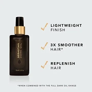 Sebastian Dark Oil Hair Oil with Jojoba and Argan Oils