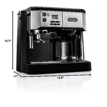 All-in-One De'Longhi Coffee & Espresso Maker for Home