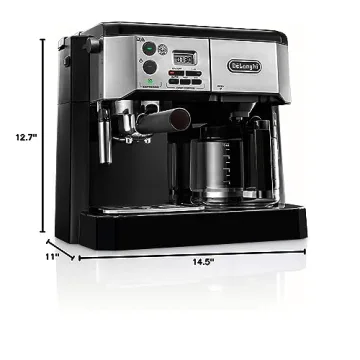 All-in-One De'Longhi Coffee & Espresso Maker for Home