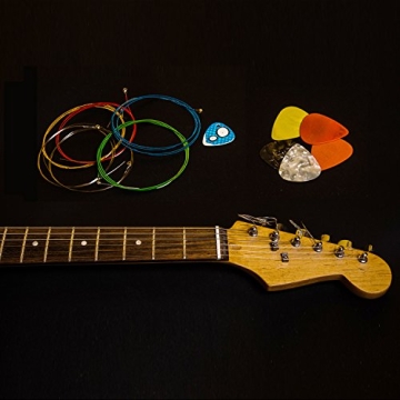 Bememo Vibrant Acoustic Guitar Strings Set - 2 Styles Included