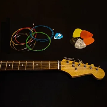 Bememo Vibrant Acoustic Guitar Strings Set - 2 Styles Included