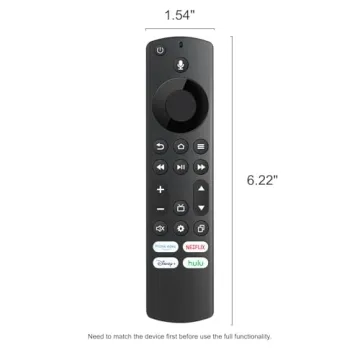 Voice Remote for Insignia, Toshiba, Pioneer Smart TVs