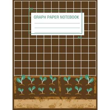 Graph Paper Notebook: 8.5 X 11 - Perfect for Design & Planning