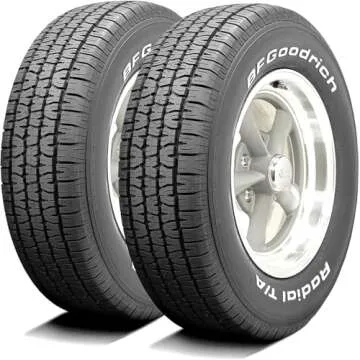 BFGoodrich Radial T/A All Season Car Tire for Passenger Cars, P235/60R15 98S