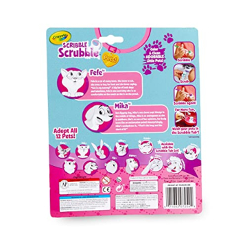Crayola Scribble Scrubbie Pets for Creative Kids