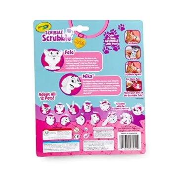 Crayola Scribble Scrubbie Pets for Creative Kids