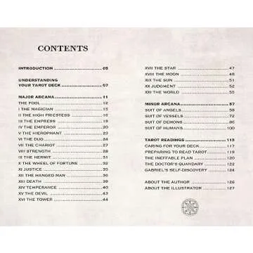 Good Omens Tarot Deck with Stunning Artwork and Guidebook